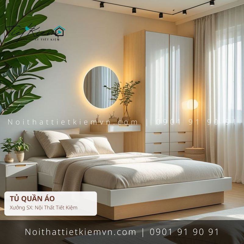 Tủ Quần Áo đẹp giá rẻ tại Nội Thất Tiết Kiệm HCM 52 mẫu tủ quần áo cao cấp acrylic giá rẻ - Tủ Quần Áo - Nội Thất Tiết Kiệm