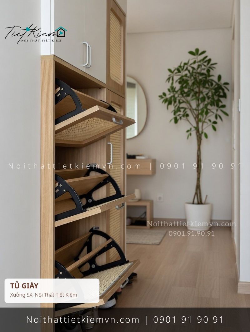 Tủ Giày đẹp giá rẻ tại Nội Thất Tiết Kiệm HCM 52+ tủ để giầy sang trọng giá rẻ - Tủ Giày - Nội Thất Tiết Kiệm