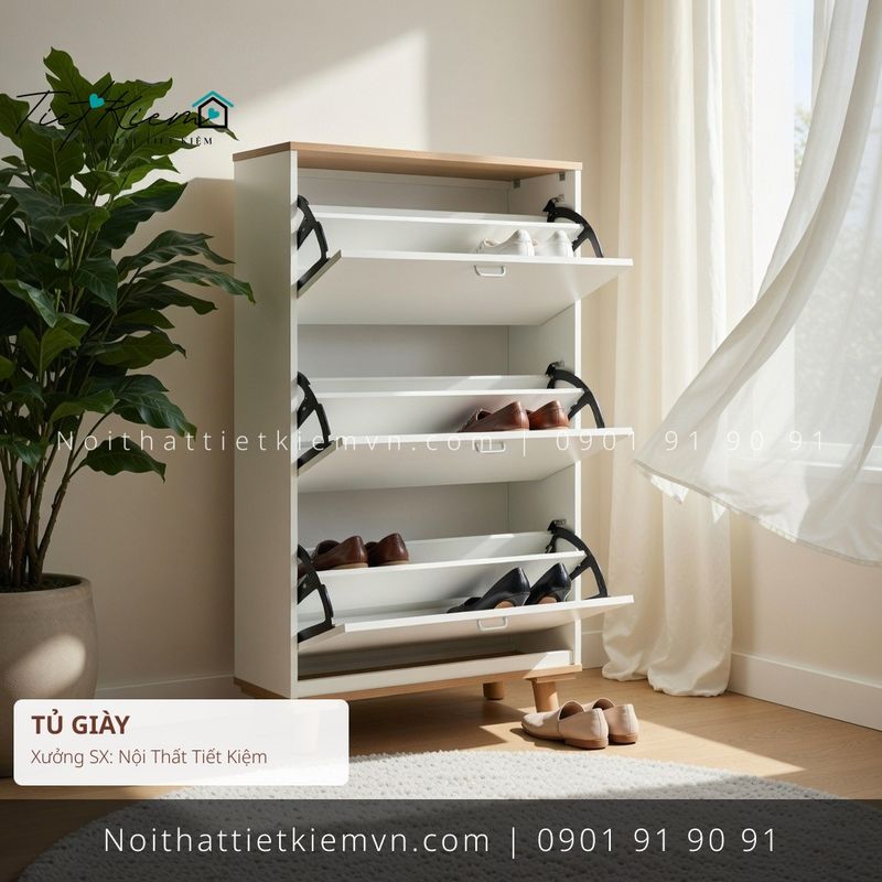 Tủ Giày đẹp giá rẻ tại Nội Thất Tiết Kiệm HCM 52+ tủ để giầy sang trọng giá rẻ - Tủ Giày - Nội Thất Tiết Kiệm