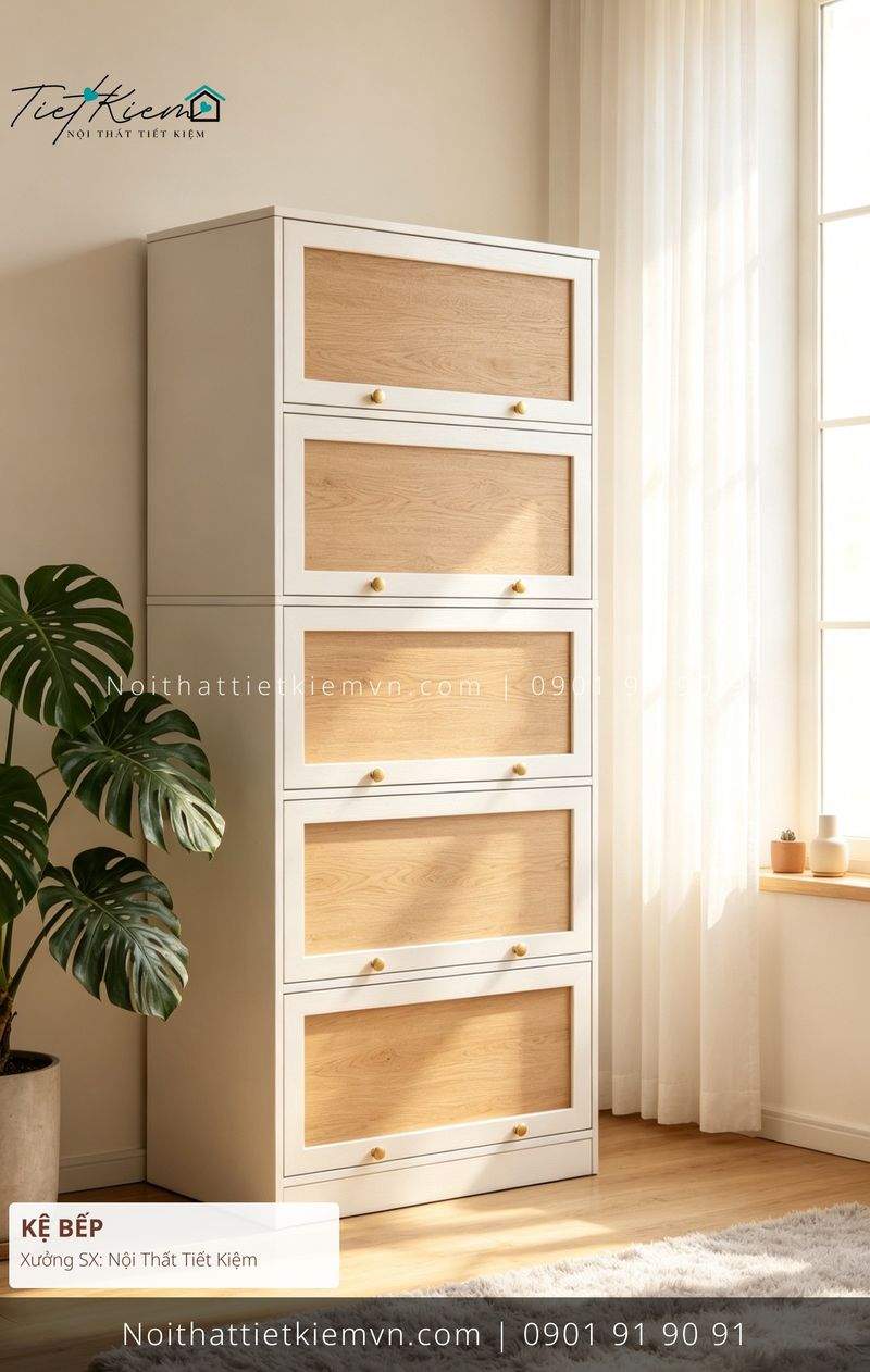 Kệ Bếp đẹp giá rẻ tại Nội Thất Tiết Kiệm HCM 79 mẫu kệ bếp gỗ Tân Bình giá rẻ - Kệ Bếp - Nội Thất Tiết Kiệm