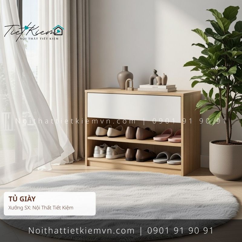 79+ mẫu tủ dếp nâu hiện đại giá rẻ - Tủ Giày - Nội Thất Tiết Kiệm