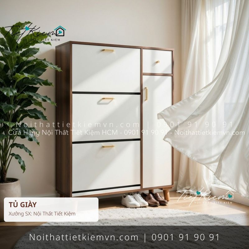 79 mẫu tủ giầy dép 60cm giá rẻ - Tủ Giày - Nội Thất Tiết Kiệm