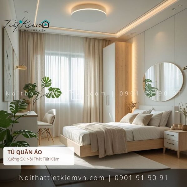 79 mẫu tủ quần áo cửa lùa Tân Phú giá rẻ 1 Tủ Quần Áo Nội Thất Tiết Kiệm HCM