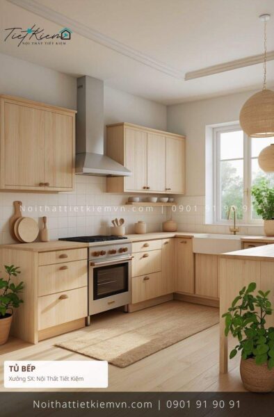 79+ thi công tủ bếp chất lượng Bình Thạnh giá rẻ 1 Thi Công Tủ Bếp Nội Thất Tiết Kiệm HCM