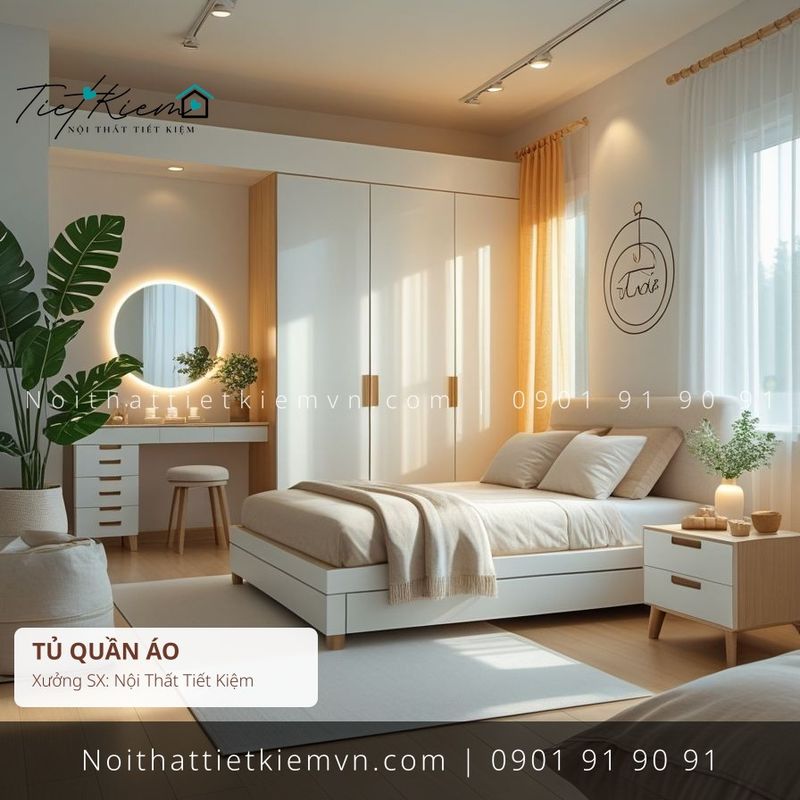 79+ tủ quần áo cánh lùa homestay giá rẻ - Tủ Quần Áo - Nội Thất Tiết Kiệm