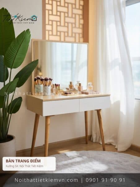 9+ bàn trang điểm MDF đẽp cao cấp giá rẻ 1 Bàn Trang Điểm Nội Thất Tiết Kiệm HCM