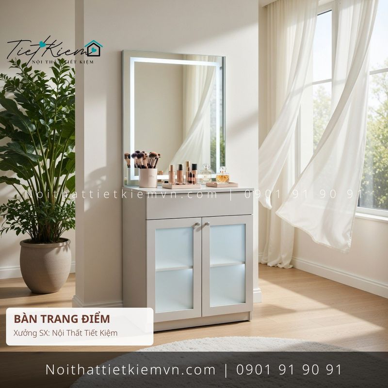 9+ bàn trang điểm MDF đẽp cao cấp giá rẻ - Bàn Trang Điểm - Nội Thất Tiết Kiệm