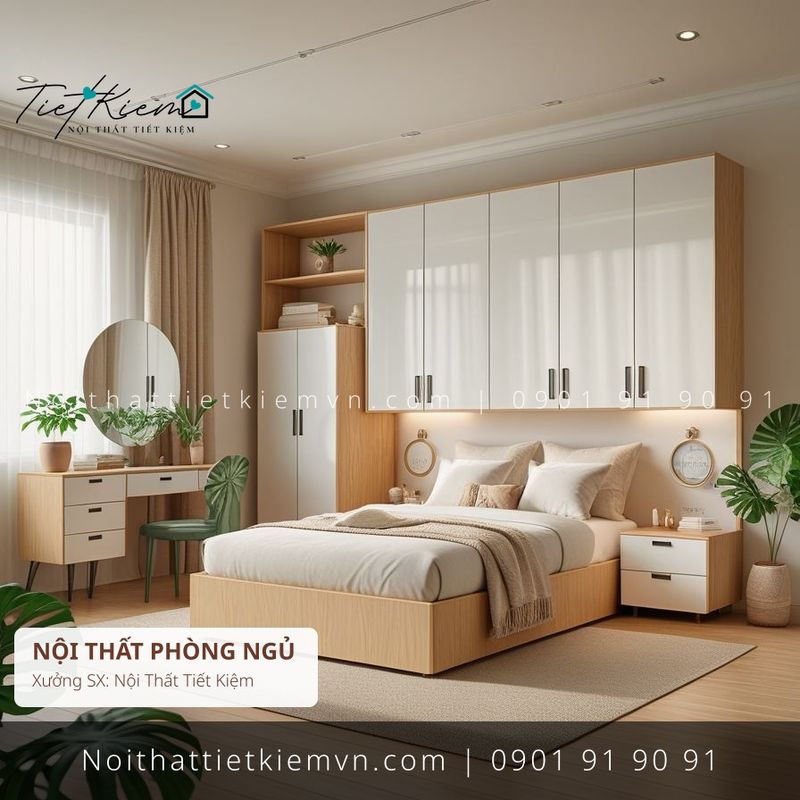 Giường Ngủ đẹp giá rẻ tại Nội Thất Tiết Kiệm HCM 9+ giường gỗ Thủ Đức giá rẻ - Giường Ngủ - Nội Thất Tiết Kiệm