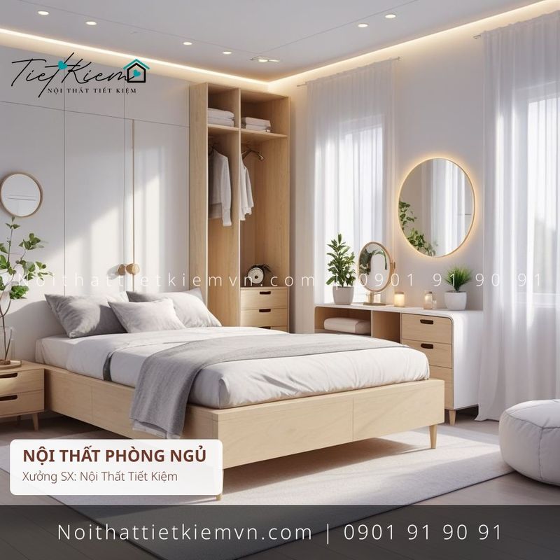 9 mẫu giường đẹp phòng khách giá rẻ - Giường Ngủ - Nội Thất Tiết Kiệm
