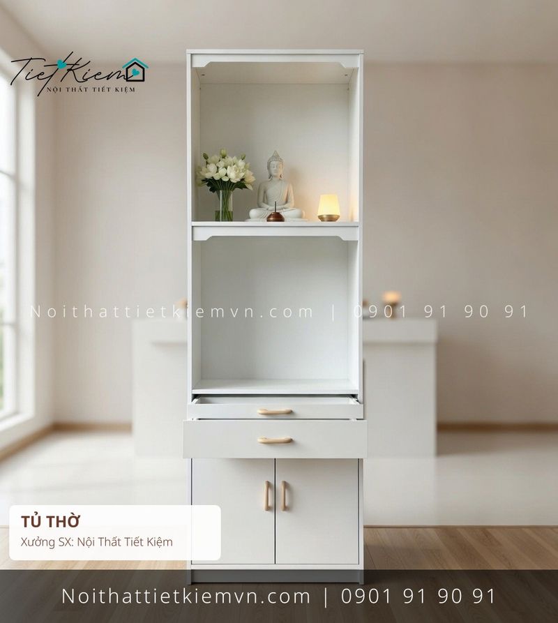 Tủ Thờ - Bàn Thờ đẹp giá rẻ tại Nội Thất Tiết Kiệm HCM 9 mẫu tủ thờ tối giản nhỏ quận 7 giá rẻ - Tủ Thờ - Bàn Thờ - Nội Thất Tiết Kiệm