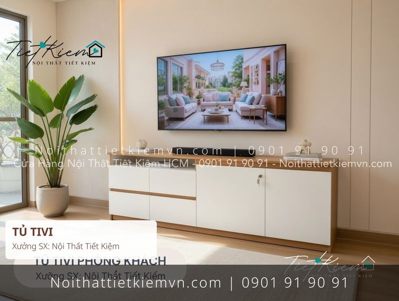 9+ mẫu tủ tivi sang trọng cho gia đình giá rẻ - Kệ Tủ Tivi - Nội Thất Tiết Kiệm
