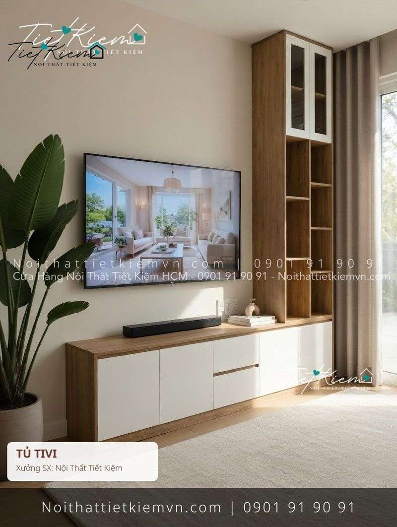 99+ kệ tivi MDF cho salon giá rẻ - Kệ Tủ Tivi - Nội Thất Tiết Kiệm
