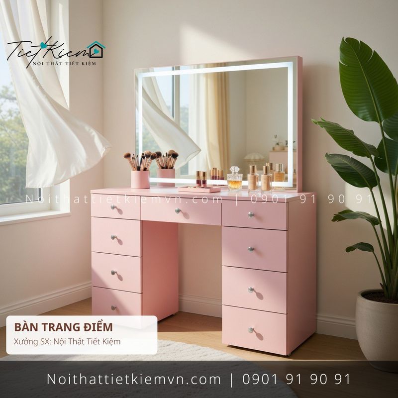 99+ mẫu bàn trang điểm đa năng nhỏ quận 2 giá rẻ - Bàn Trang Điểm - Nội Thất Tiết Kiệm