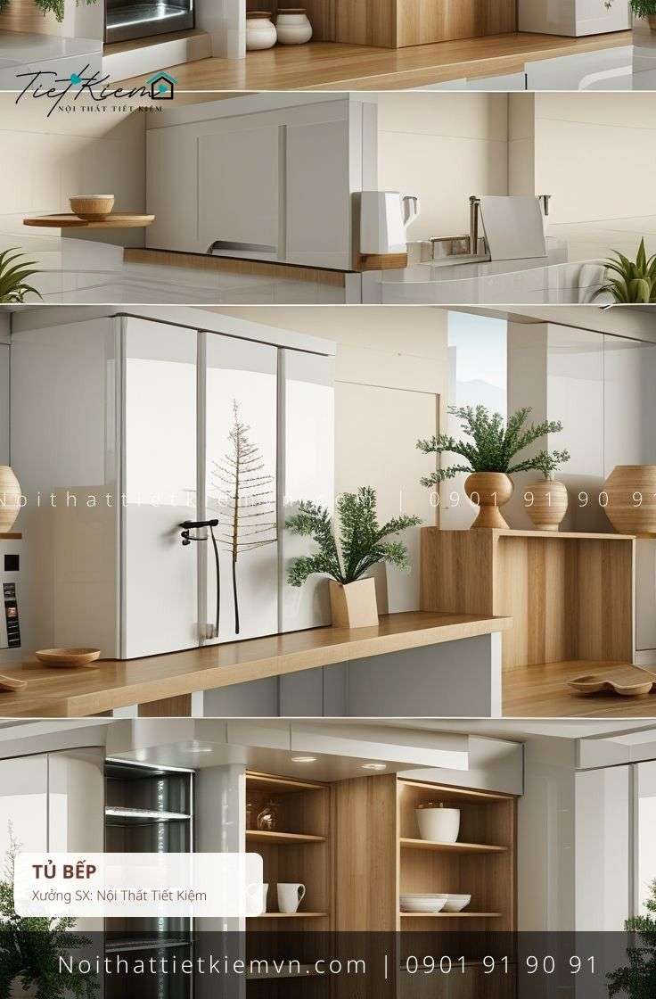 99+ mẫu thi công tủ bếp uy tín gỗ phòng khách giá rẻ - Thi Công Tủ Bếp - Nội Thất Tiết Kiệm