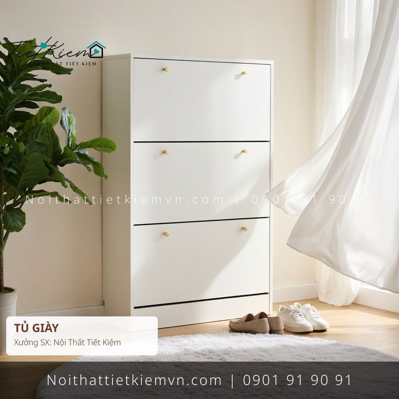 Tủ Giày đẹp giá rẻ tại Nội Thất Tiết Kiệm HCM 99 mẫu tủ giầy dép cửa lùa giá rẻ - Tủ Giày - Nội Thất Tiết Kiệm