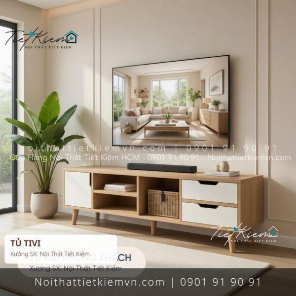 99+ mẫu tủ tivi thông minh Scandinavian đẽp giá rẻ 1 Kệ Tủ Tivi Nội Thất Tiết Kiệm HCM