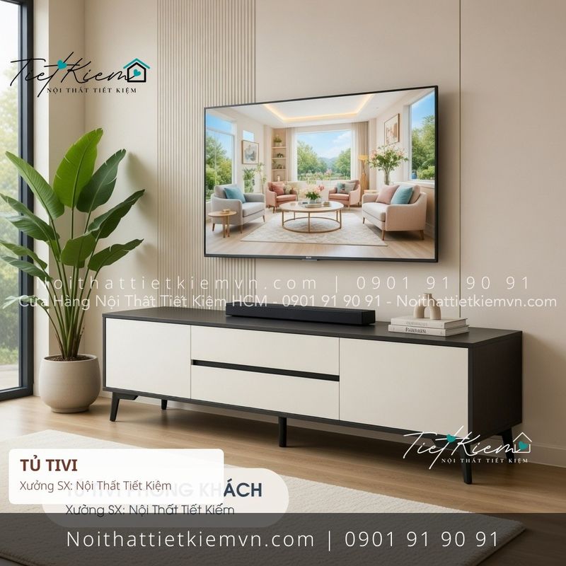 99+ mẫu tủ tivi thông minh Scandinavian đẽp giá rẻ - Kệ Tủ Tivi - Nội Thất Tiết Kiệm