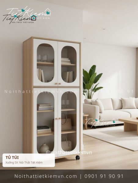 99+ mẫu tủ túi MDF đẹp căn hộ giá rẻ 1 Tủ Túi Nội Thất Tiết Kiệm HCM