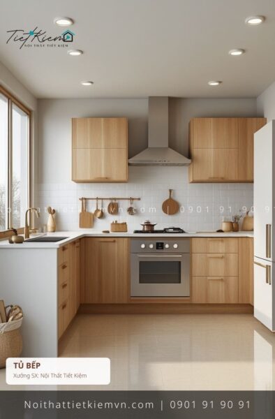 99+ tủ bếp đa năng chung cư HCM giá rẻ 1 Tủ Bếp Nội Thất Tiết Kiệm HCM