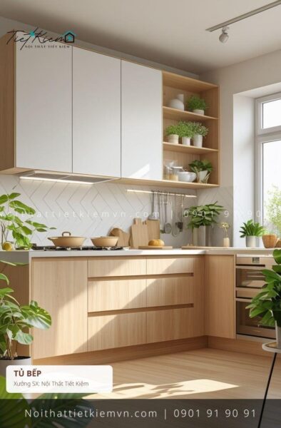 99+ tủ bếp giá rẻ quận 10 1 Tủ Bếp Nội Thất Tiết Kiệm HCM