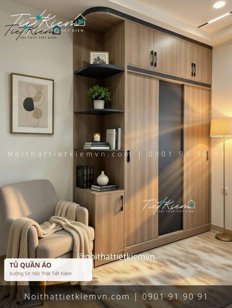 99+ tủ quần áo cao cấp rộng đẹp giá rẻ - Tủ Quần Áo - Nội Thất Tiết Kiệm