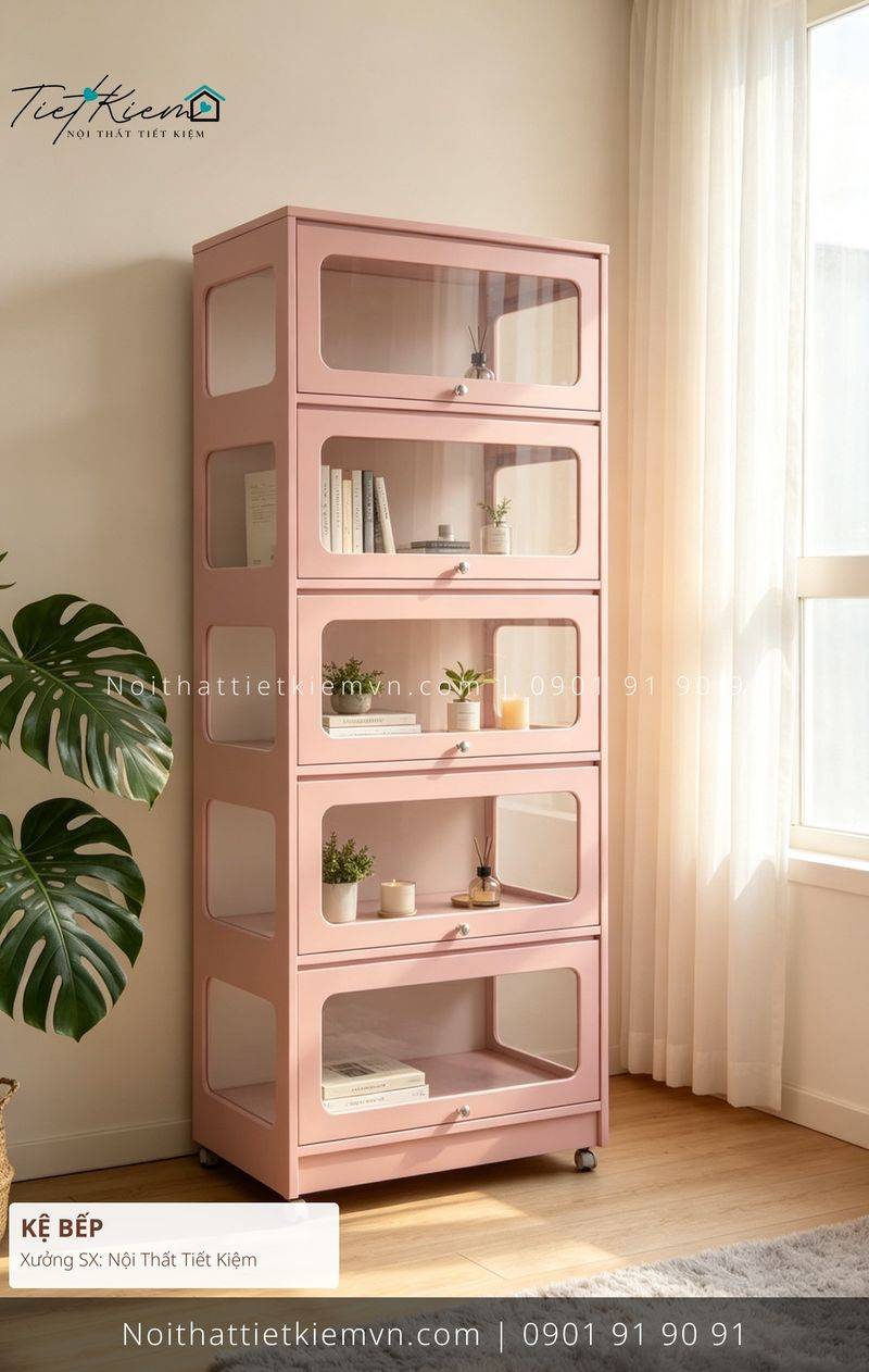 Kệ Bếp đẹp giá rẻ tại Nội Thất Tiết Kiệm HCM các mẫu kệ bếp MDF hiện đại đẽp giá rẻ - Kệ Bếp - Nội Thất Tiết Kiệm