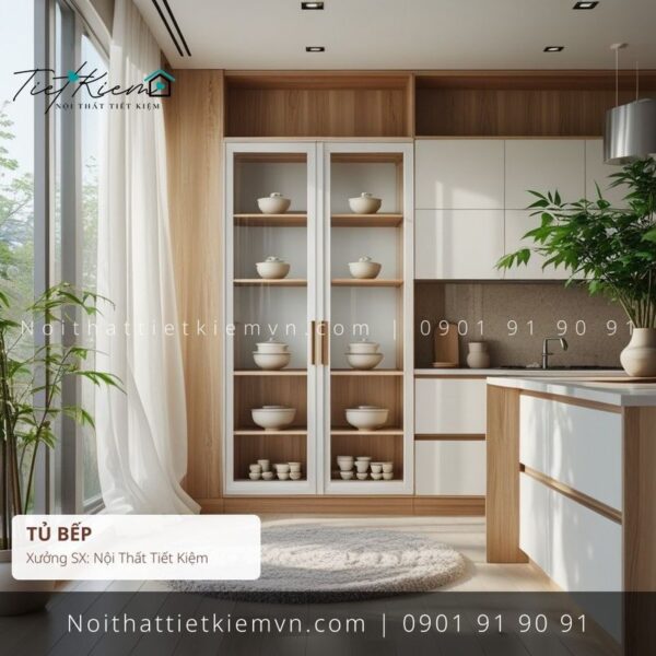 các mẫu thi công tủ bếp uy tín chung cư HCM giá rẻ 1 Thi Công Tủ Bếp Nội Thất Tiết Kiệm HCM