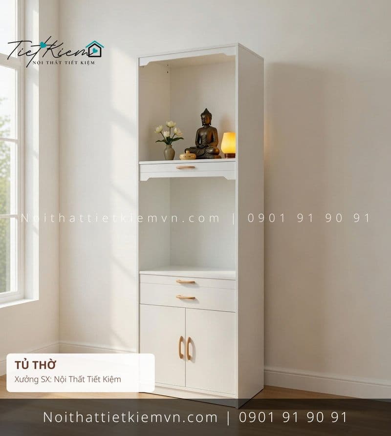 Tủ Thờ - Bàn Thờ đẹp giá rẻ tại Nội Thất Tiết Kiệm HCM các mẫu tủ thờ hiện đại có ghế Thủ Đức giá rẻ - Tủ Thờ - Bàn Thờ - Nội Thất Tiết Kiệm