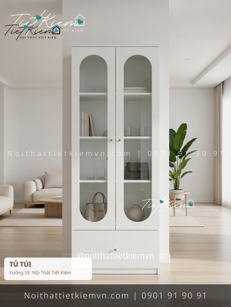 các mẫu tủ túi gỗ cửa lùa cho căn hộ giá rẻ - Tủ Túi - Nội Thất Tiết Kiệm