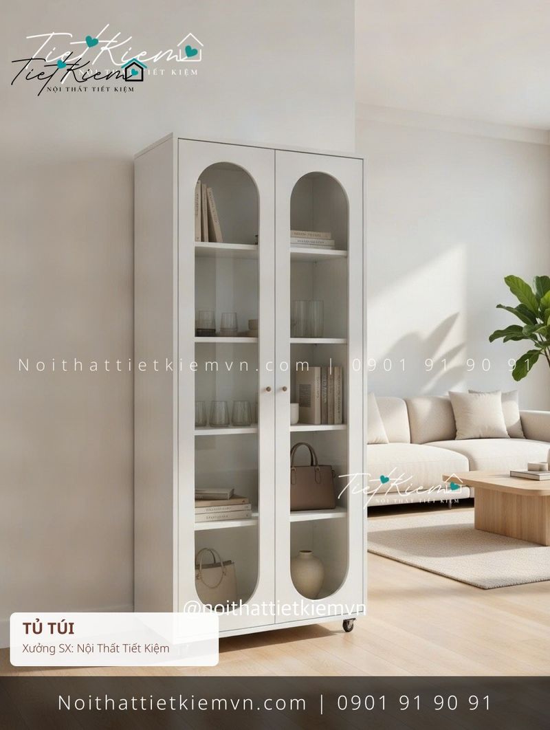 các mẫu tủ túi gỗ cửa lùa cho căn hộ giá rẻ - Tủ Túi - Nội Thất Tiết Kiệm