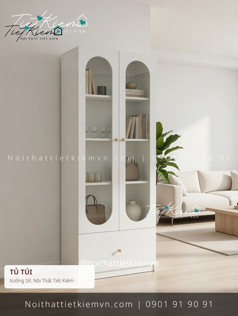 các mẫu tủ túi gỗ nhà phố giá rẻ - Tủ Túi - Nội Thất Tiết Kiệm