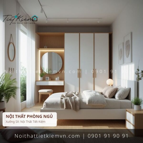 mẫu giường 2m nổi tiếng giá rẻ 1 Giường Ngủ Nội Thất Tiết Kiệm HCM
