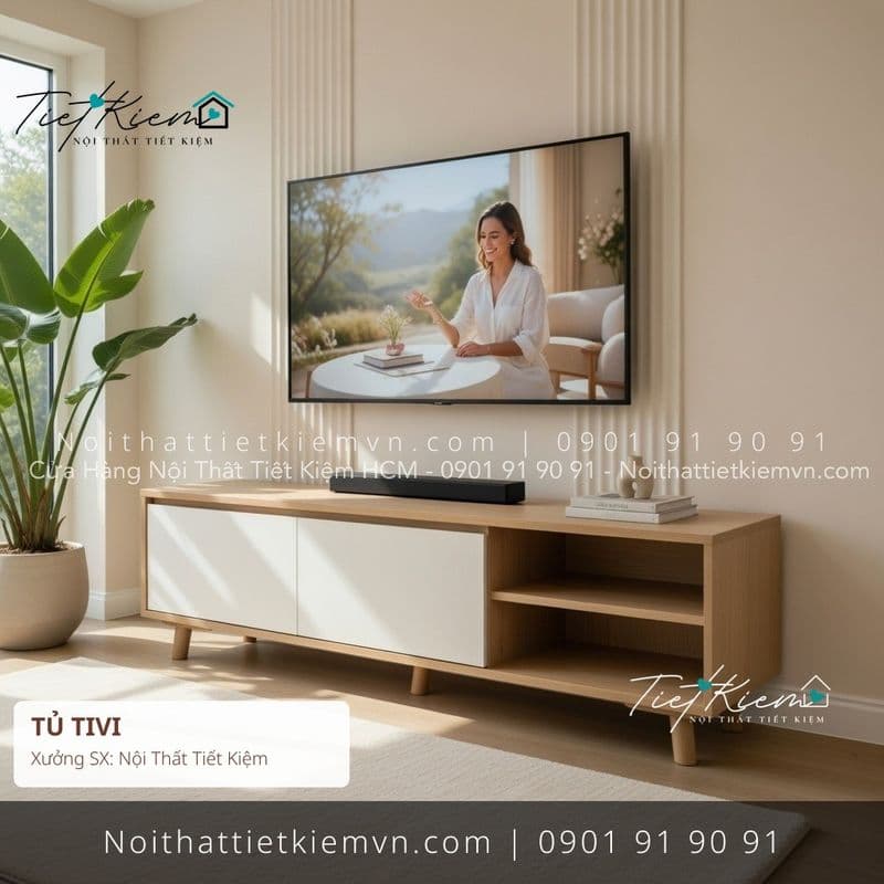 Kệ Tủ Tivi đẹp giá rẻ tại Nội Thất Tiết Kiệm HCM mẫu tủ tivi mini Nhật Bản giá rẻ - Kệ Tủ Tivi - Nội Thất Tiết Kiệm