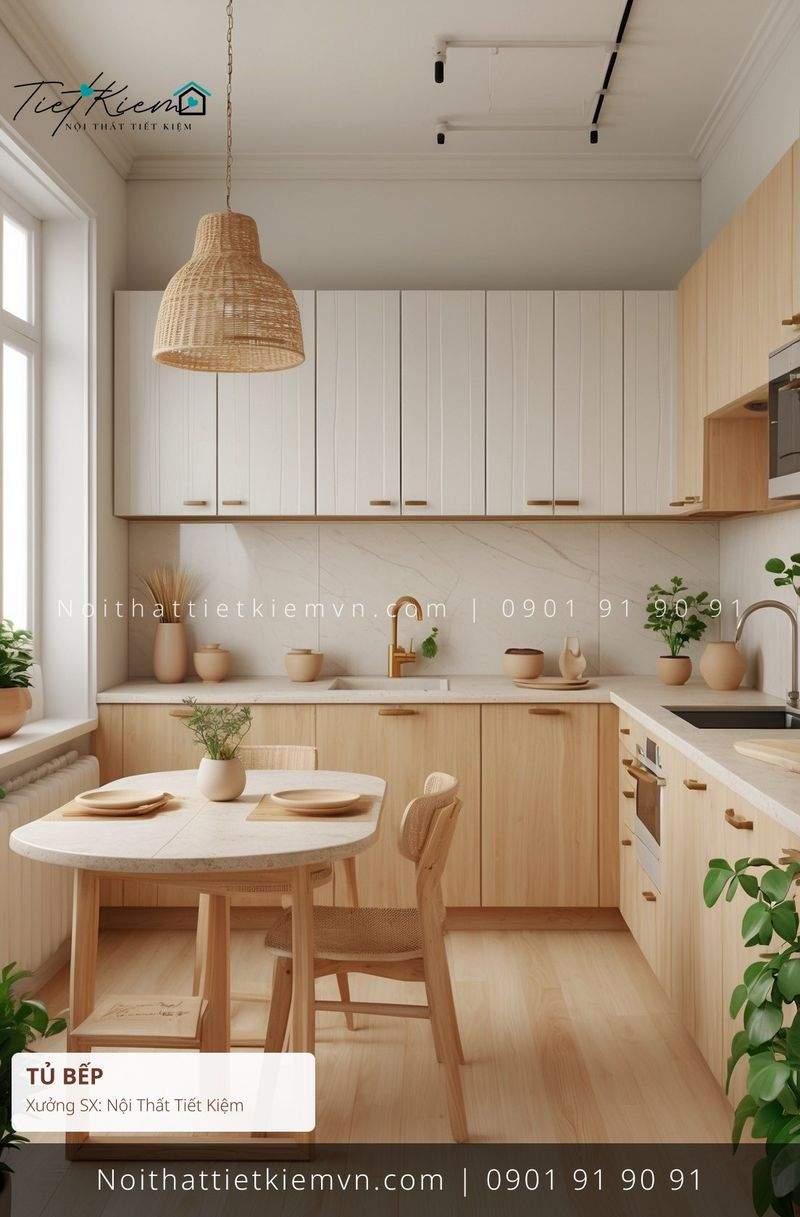 mua tủ bếp đa năng siêu mỏng hiện đại giá rẻ - Tủ Bếp - Nội Thất Tiết Kiệm