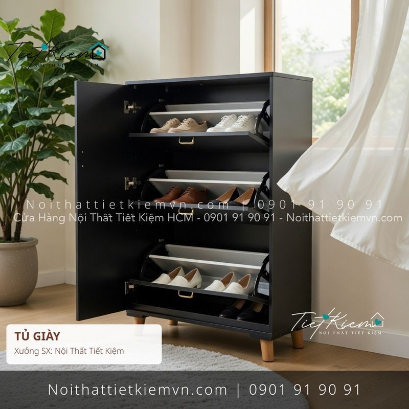 Tủ Giày đẹp giá rẻ tại Nội Thất Tiết Kiệm HCM mua tủ giầy dép decor đẹp giá rẻ - Tủ Giày - Nội Thất Tiết Kiệm