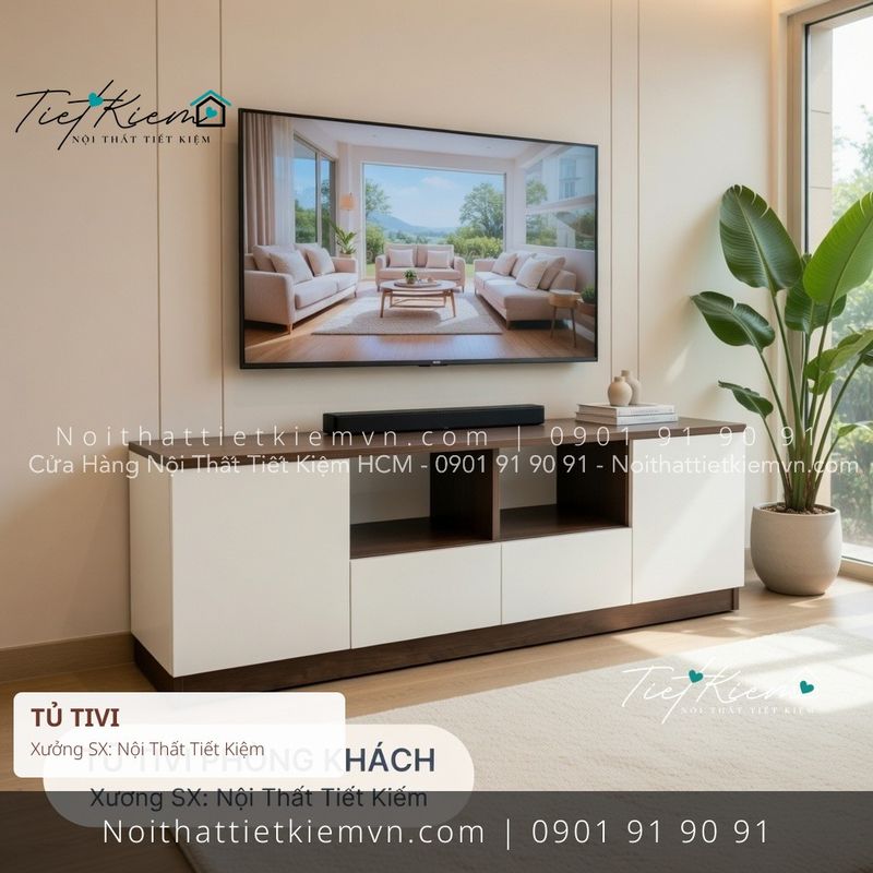 Kệ Tủ Tivi đẹp giá rẻ tại Nội Thất Tiết Kiệm HCM mua tủ tivi đẹp MDF giá rẻ - Kệ Tủ Tivi - Nội Thất Tiết Kiệm