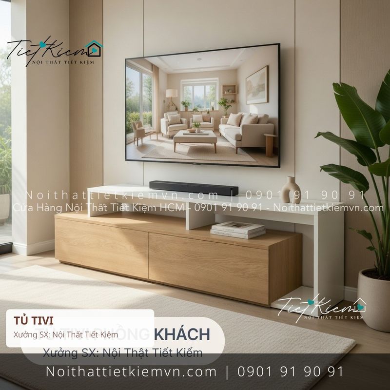 Kệ Tủ Tivi đẹp giá rẻ tại Nội Thất Tiết Kiệm HCM mua tủ tivi thông minh thông minh cho văn phòng giá rẻ - Kệ Tủ Tivi - Nội Thất Tiết Kiệm