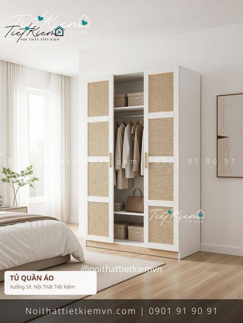 top 19 các mẫu tủ quần áo cánh lật đẽp giá rẻ - Tủ Quần Áo - Nội Thất Tiết Kiệm