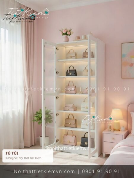 top 19 các mẫu tủ túi hiện đại siêu mỏng đẹp giá rẻ 1 Tủ Túi Nội Thất Tiết Kiệm HCM