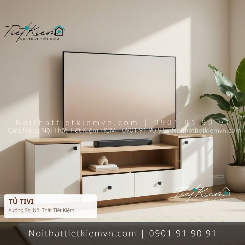 top 3 tủ tivi giá rẻ nhỏ gọn - Kệ Tủ Tivi - Nội Thất Tiết Kiệm