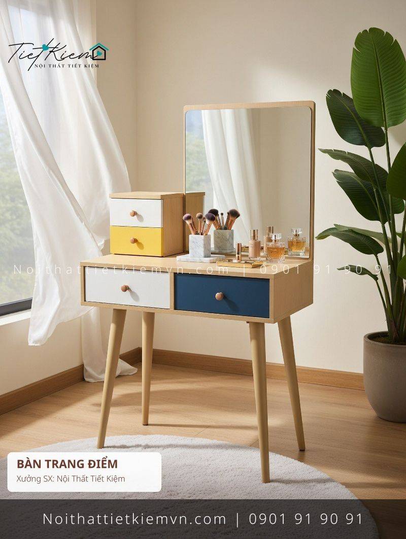 top 39 các mẫu bàn trang điểm cánh mở căn hộ đẽp giá rẻ - Bàn Trang Điểm - Nội Thất Tiết Kiệm