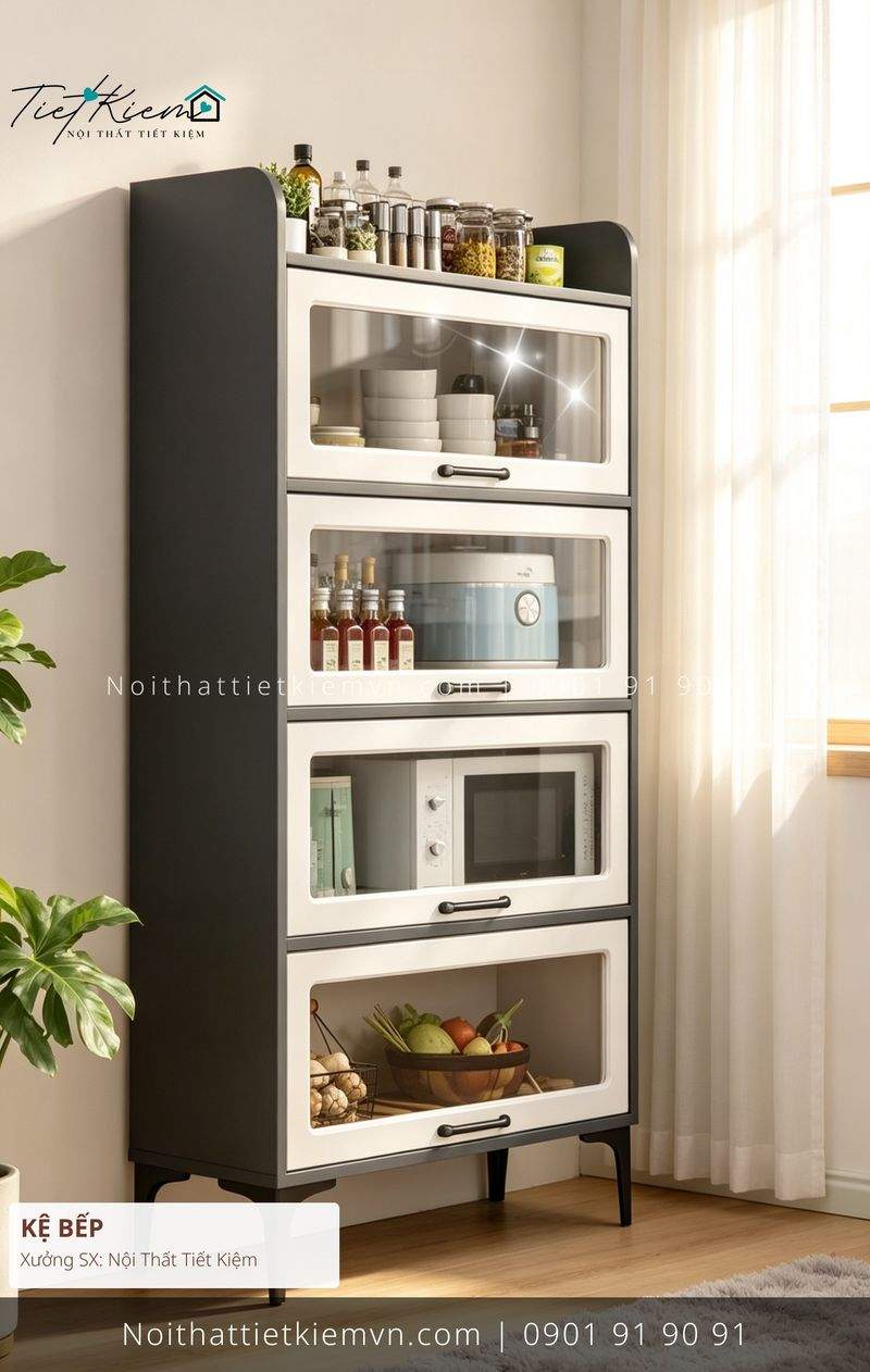 Kệ Bếp đẹp giá rẻ tại Nội Thất Tiết Kiệm HCM top 39 các mẫu kệ bếp lớn đẽp giá rẻ - Kệ Bếp - Nội Thất Tiết Kiệm