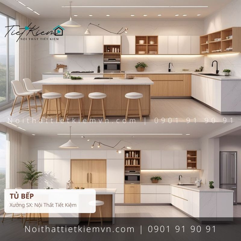top 39 các mẫu lắp đặt tủ bếp sang trọng cho showroom giá rẻ - Thi Công Tủ Bếp - Nội Thất Tiết Kiệm