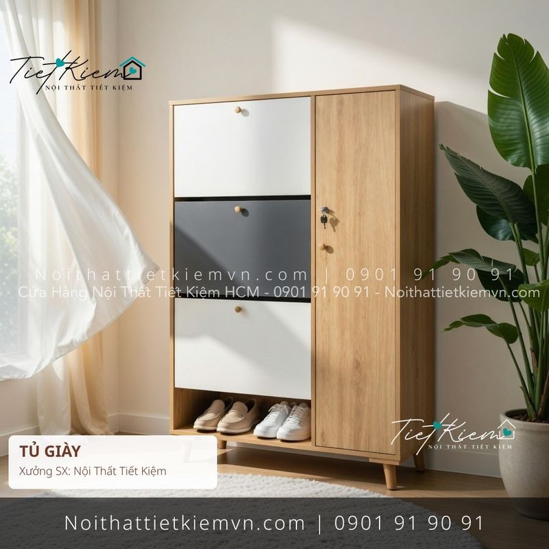 top 39 các mẫu tủ giầy thông minh thông minh cho nhà phố giá rẻ - Tủ Giày - Nội Thất Tiết Kiệm