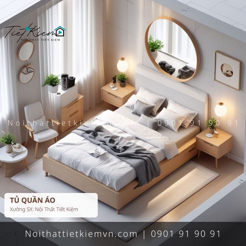 top 39 các mẫu tủ quần áo cánh mở Gò Vấp giá rẻ - Tủ Quần Áo - Nội Thất Tiết Kiệm