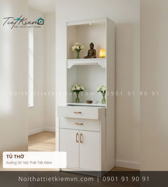 top 39 tủ thờ có cửa Hóc Môn giá rẻ 1 Tủ Thờ Bàn Thờ Nội Thất Tiết Kiệm HCM