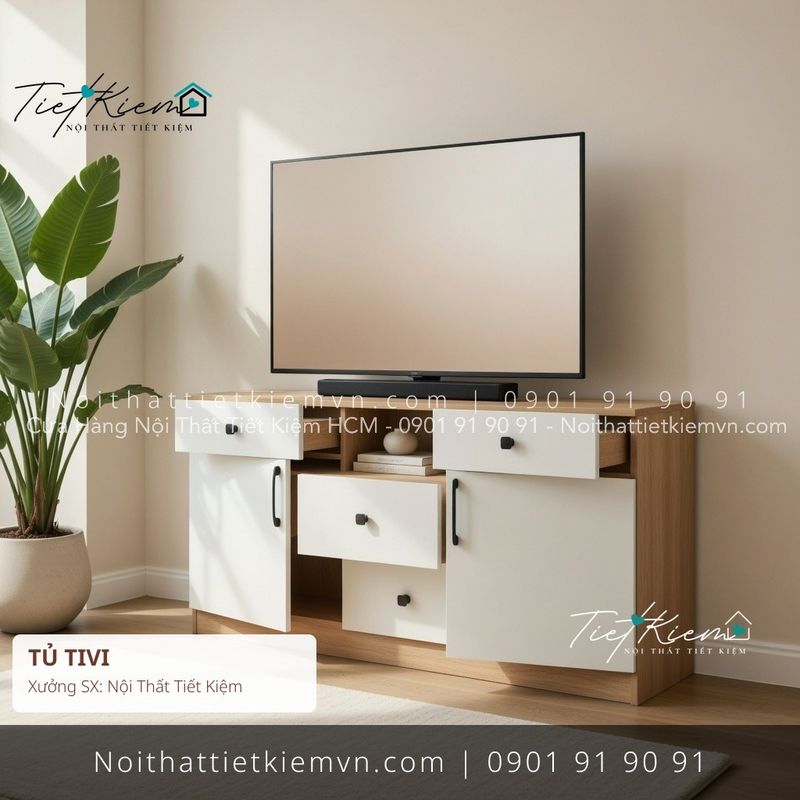 Kệ Tủ Tivi đẹp giá rẻ tại Nội Thất Tiết Kiệm HCM top 39 tủ tivi phòng khách laminate giá rẻ - Kệ Tủ Tivi - Nội Thất Tiết Kiệm