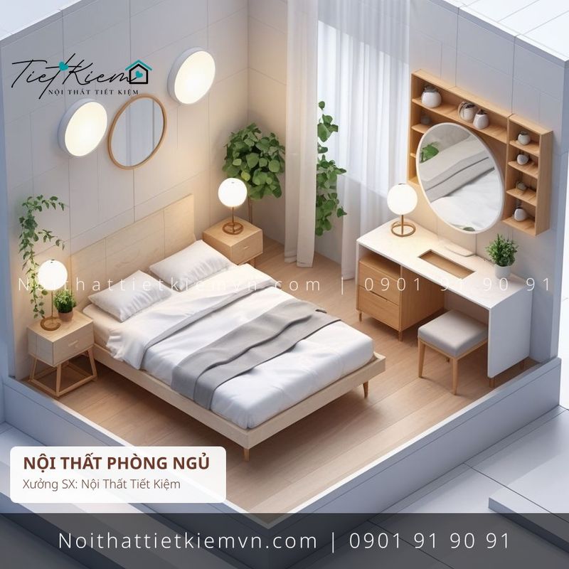 Giường Ngủ đẹp giá rẻ tại Nội Thất Tiết Kiệm HCM top 52 các mẫu giường có ghế Bình Thạnh giá rẻ - Giường Ngủ - Nội Thất Tiết Kiệm
