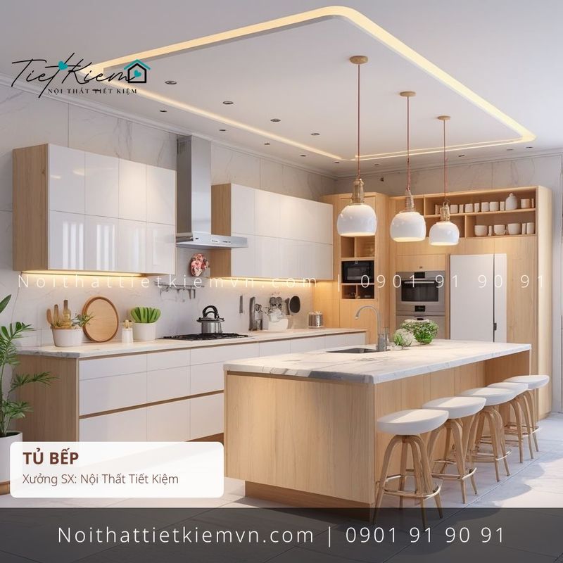top 52 các mẫu tủ bếp tối giản đẽp giá rẻ - Tủ Bếp - Nội Thất Tiết Kiệm