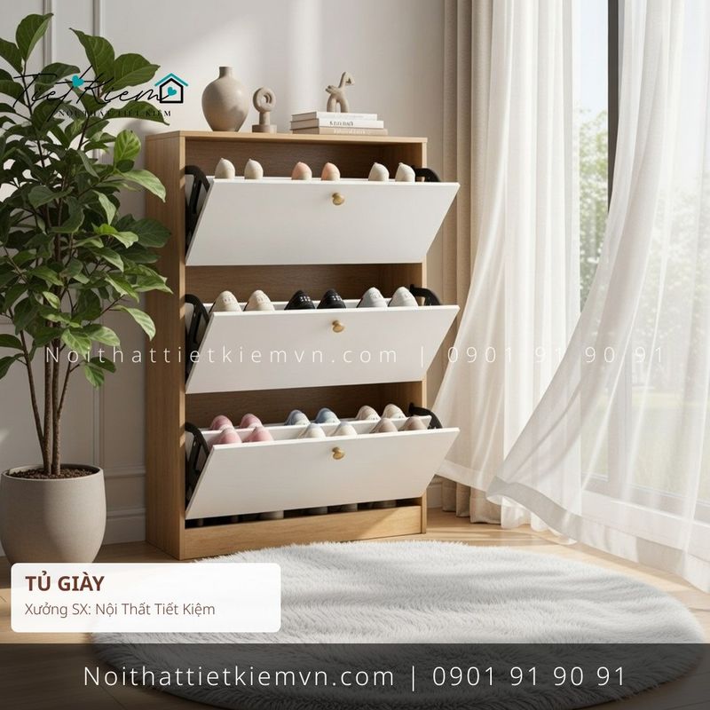 top 52 các mẫu tủ giầy cánh mở cánh lật cho nhà phố giá rẻ - Tủ Giày - Nội Thất Tiết Kiệm